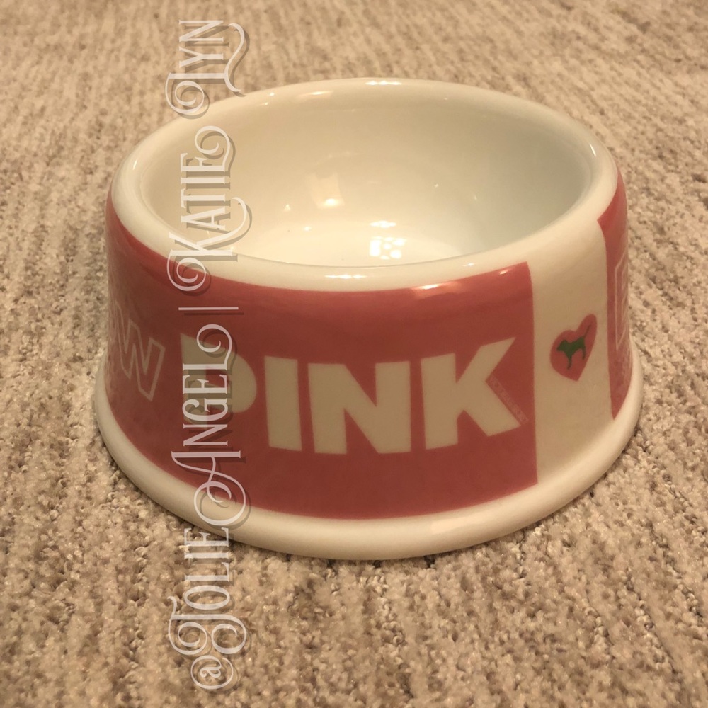 VINTAGE | Victoria’s Secret PINK BOW WOW Dog Bowl